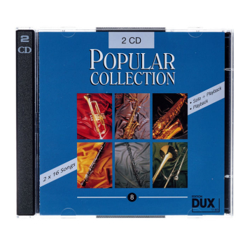 Zbiór nut na klarnet + 2xCD z podkładami Popular Collection 8